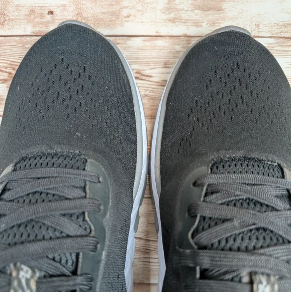 Hoka One One Cavu 2 ProFly Black Gray White Canvas Athletic Sneakers Shoe Men 10 - Picture 2 of 12